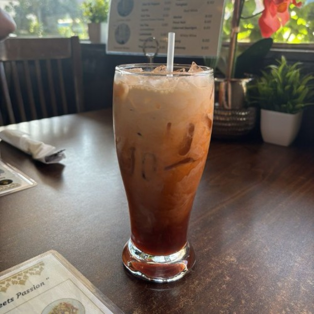 Thai Iced Coffee.